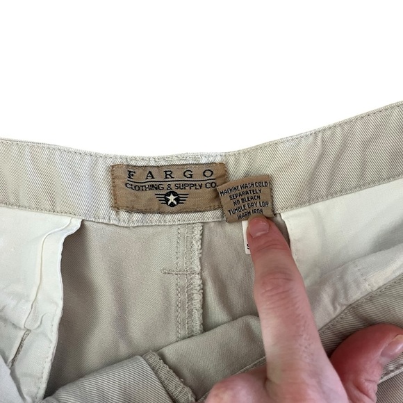 Fargo Men’s Cargo Shorts 36 – Tan Utility Workwear Cotton Pockets Outdoor Casual - Picture 4 of 10